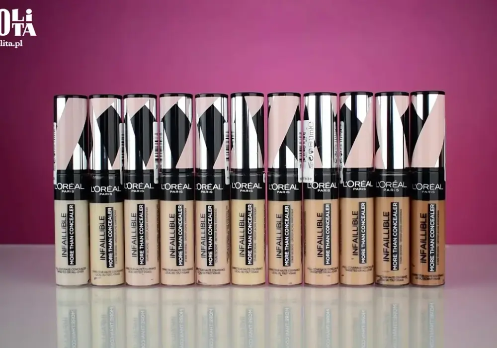 Korektor L'Oréal Infallible – jak wybrać idealny kolor dla siebie