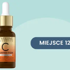 Serum Eveline Perfection z witaminą C na twarz, z 20% kompleksem Cg, zaawansowany koncentrat naprawczy.
