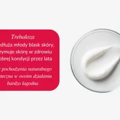 Trehaloza przedłuża młody blask skóry, utrzymuje ją w zdrowiu i dobrej kondycji. Skuteczna, łagodna, naturalna.